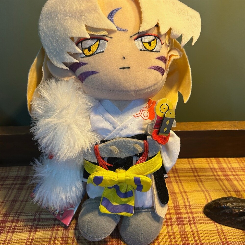 InuYasha Sesshomaru Plush Doll w/ Original Hang Tag Great Eastern Ent.